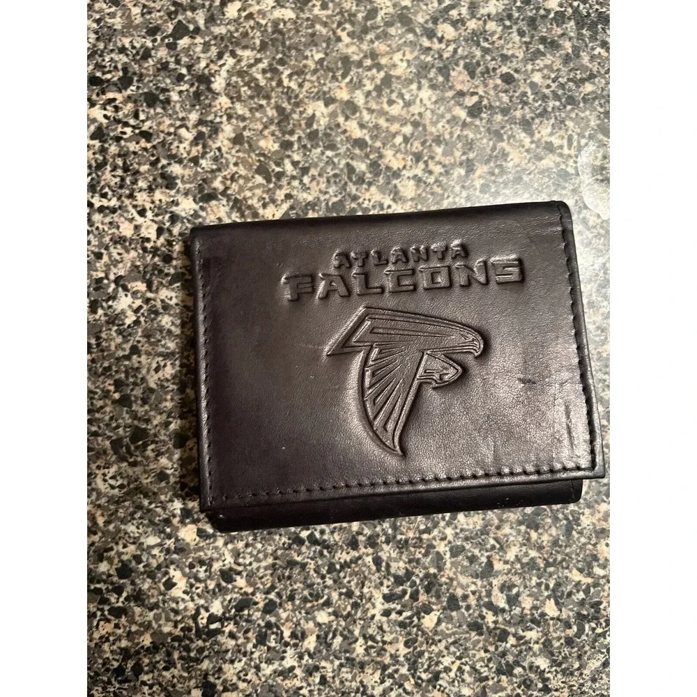 Falcons Leather Wallet-‎ Black